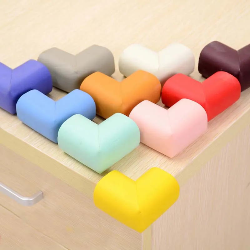 4 x Toddler Baby Kids Safety Soft Foam Sponge Corner Table Edge Protector Guard