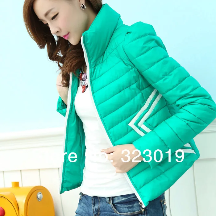 

New 2014 Slim Short Design down coat/ small cotton-padded down jacket, s-XXL 3colors