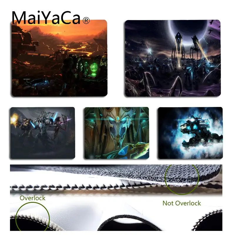 

MaiYaCa Beautiful Anime Funny starcraft 2 DIY Design Pattern Game mousepad Size for 18x22cm 25x29cm Small Mousepad