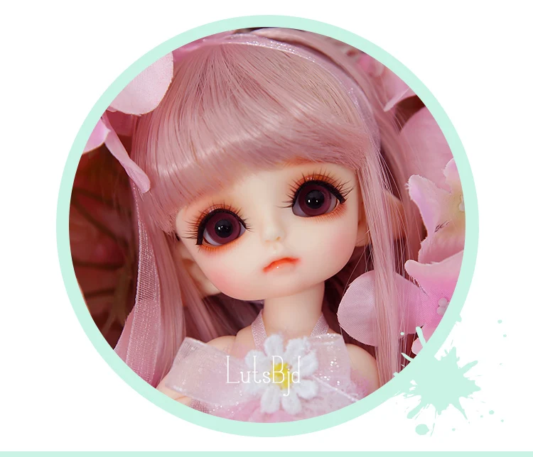 Lutsbjd Luts крошечный Delf Tyltyl голова эльфа каучуковые фигурки BJD кукла 1/8 Luts AI YOSD комплект куклы игрушки для девочек день рождения Рождественские