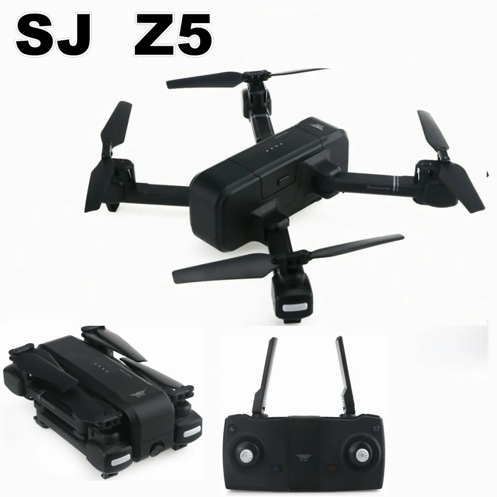 

SJ Z5 Dual GPS RC Drone Quadcopter with 1080P HD Wifi Wide Angle FPV Adjustable Camera Image Follow Me Gesture Selfie Tap Flight