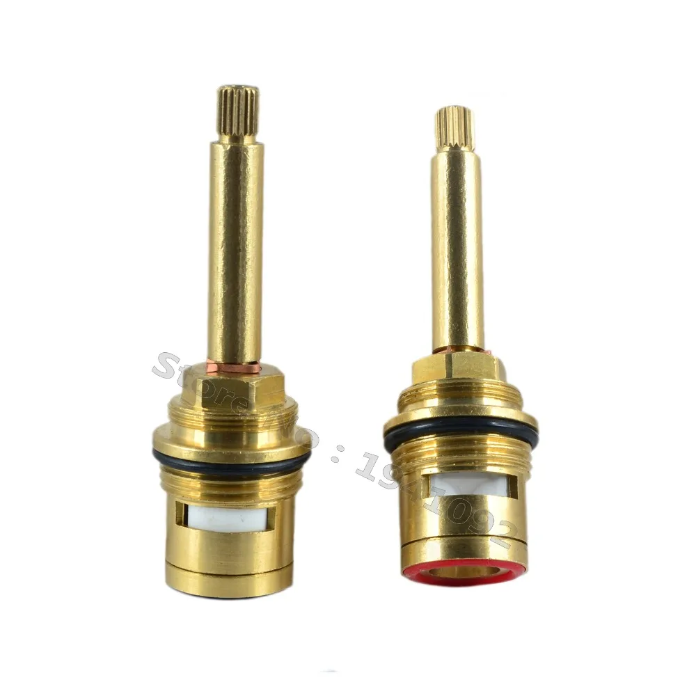 Quarter Turn 3/4" Ceramic Disc Cartridge Bath Tap Valves Replacement