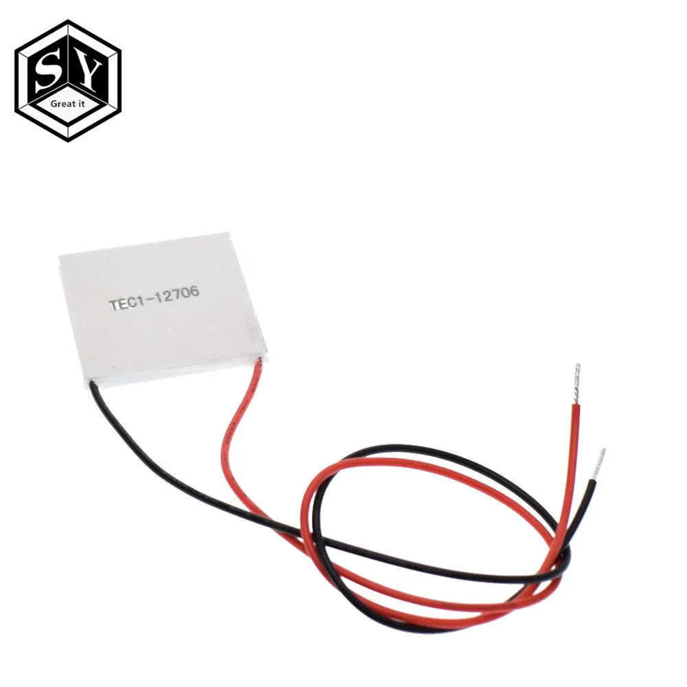 

50PCS 100% New the cheapest price TEC1 12706 TEC 1 12706 57.2W 15.2V TEC Thermoelectric Cooler Peltier (TEC1-12706)