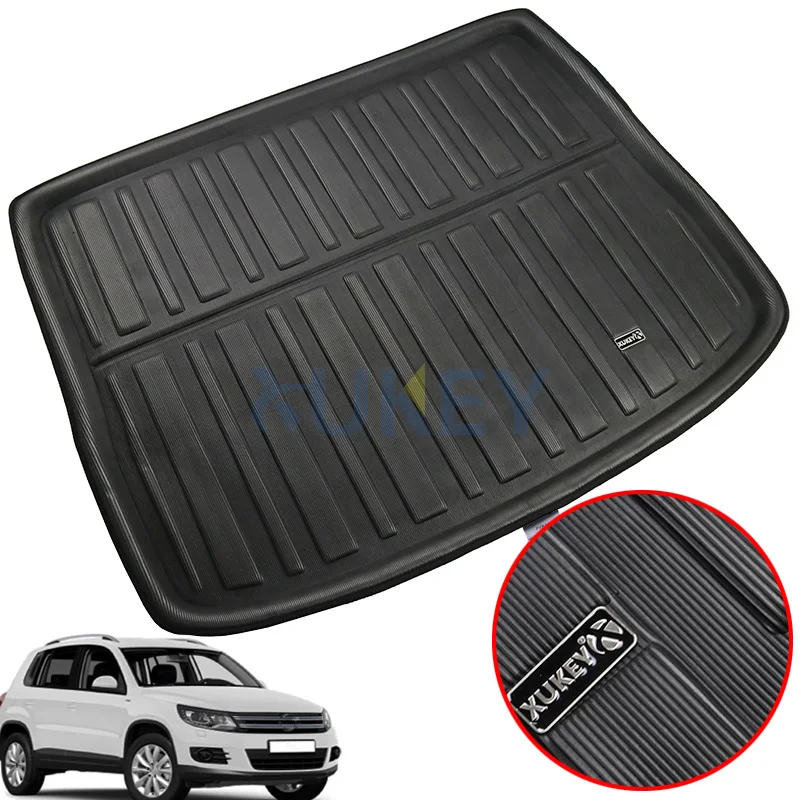 Грузовой Коврик для VW Volkswagen Tiguan 2007-2016 чехол задней крышки багажника поднос