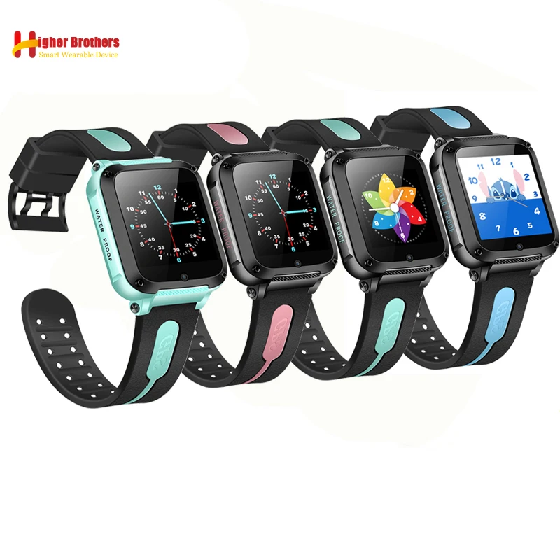 

IP67 Waterproof Smart GPS Location SOS Call Monitor Camera Wristwatch Tracker Kids Child Students Whatsapp Phone Bluetooth Watch