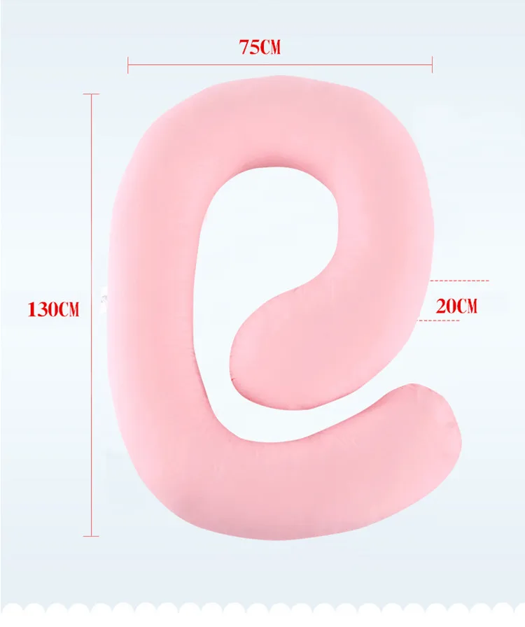 Harga Multi Fungsi Wanita Hamil Bantal untuk Sisi Tidur Nap Bantal Dapat Dicuci dan Dicuci C Bentuk Bantal Katun Oreiller gonflable