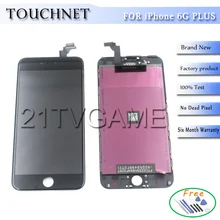 Free Shipping For iPhone Replacement Screens 6 plus LCD Pantallas Mobile Phone LCDs Full Assembly