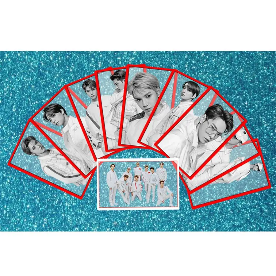 

Kpop NCT 127 New Album Awaken HD Collective Photocard JaeHyun Taeyong 10pcs/set PVC Clear Photo Card