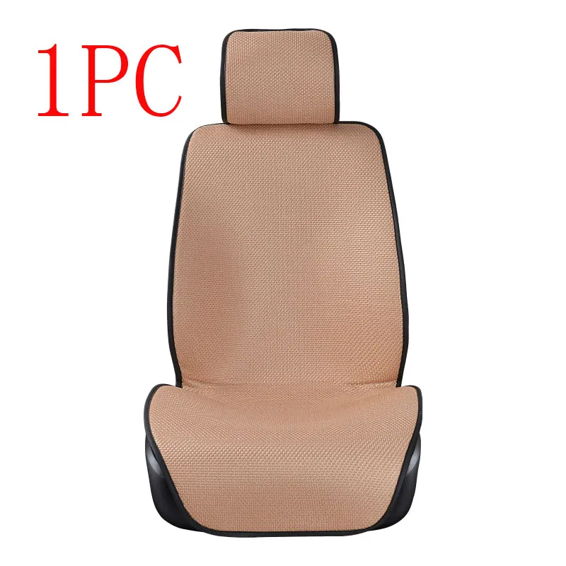 beige 1 pieces Автомобильные чехлы для сидений, автомобильные аксессуары для Citroen BERLINGO BLINGO c2 C3 Aircross picasso C4 кактус 2012 GRAND SPACETOURER picasso - Название цвета: beige 1 pieces