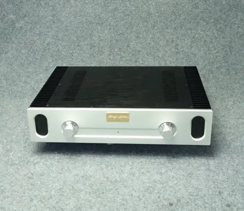 Алюминий корпус Мощность усилитель шасси DIY случае W430* H90* D308 мм