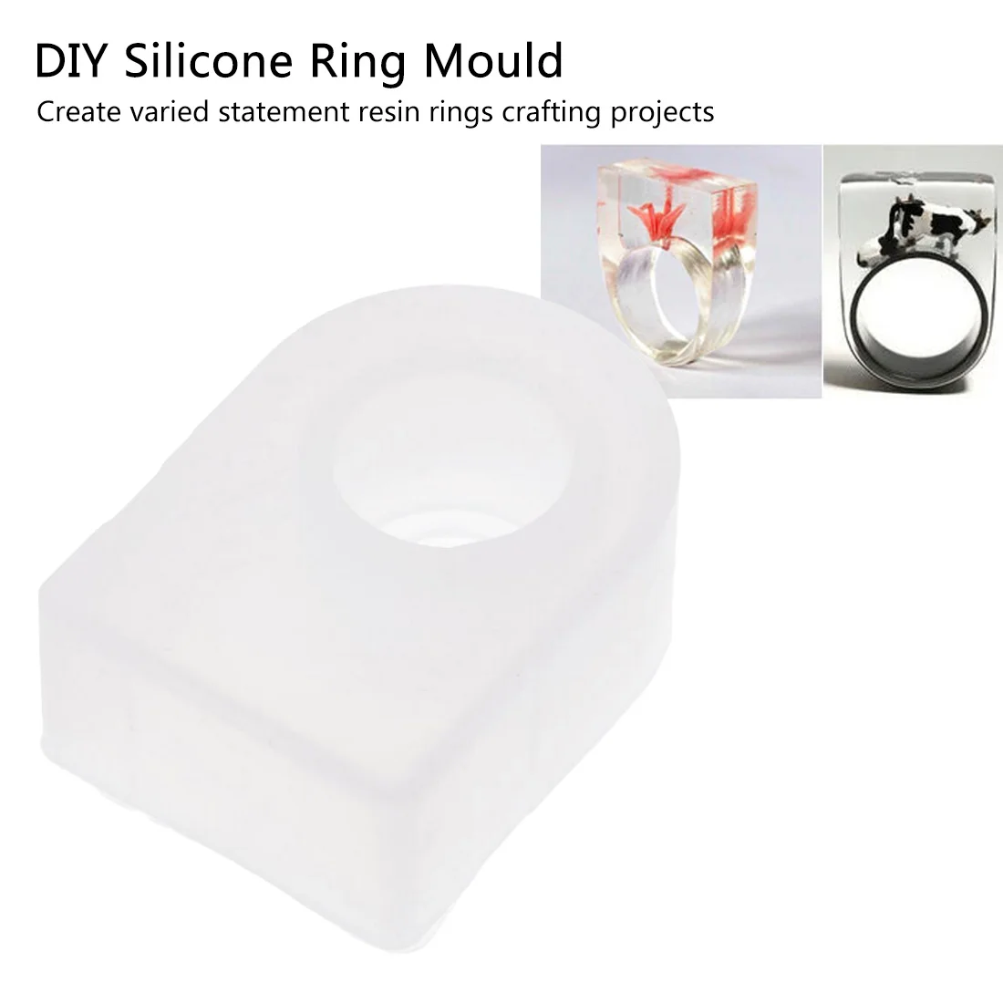 

jewelry tools Round DIY Silicone Ring Mold Jewelry Making Craft Mould Tool Pendant Earring Resin Making Handmade Crafts