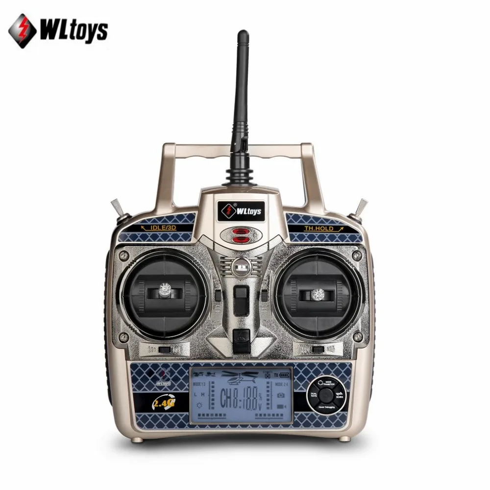 WLtoys V950 большой вертолет 2,4G 6CH 3D6G система бесщеточный Радиоуправляемый вертолет RTF игрушки дистанционного управления