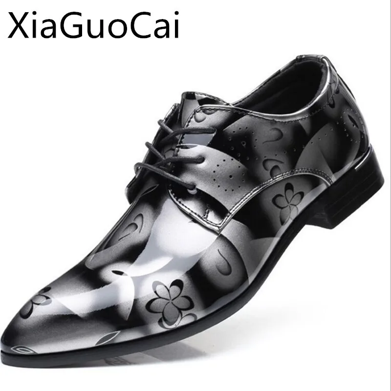 Cool Professional Men Dress Shoes Business Spring and Autumn Leather ...