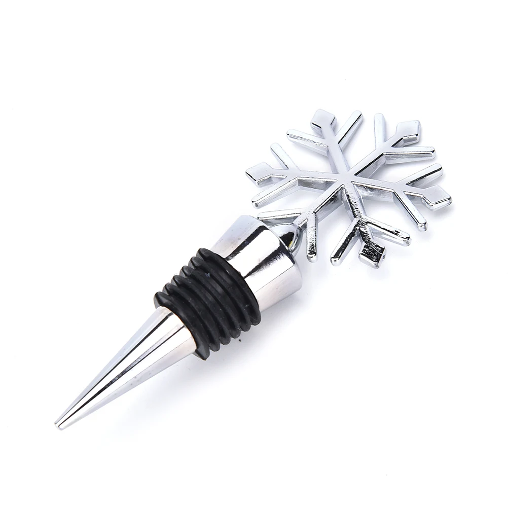 Snowflake Bottle Stopper Wedding Decoration Wine Bottle Stopper