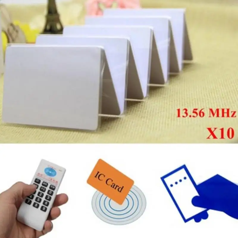 Handheld 125Khz-13.56MHZ Copier Duplicator Cloner RFID NFC IC card reader & writer + 3pcs 125KHZ +3pcs 13.56MHZ cards