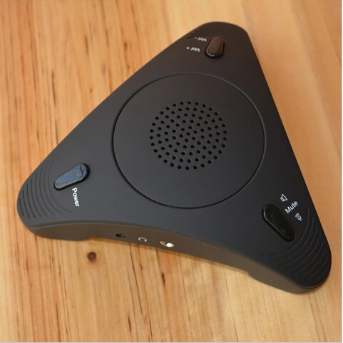 Wired Usb Pc Computer Conference Phone Microphone Skype Online