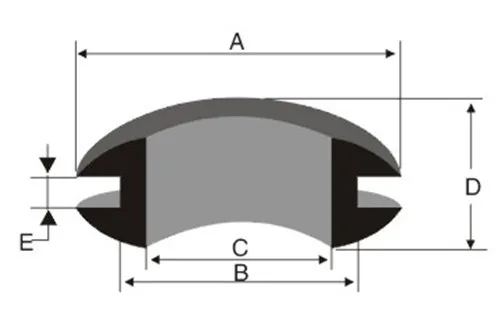 20Pcs 3-22mm External Circlip Rubber Grommet Gasket For Protects Wire Cable And Hose Custom Part Seal Assortment Set with Case