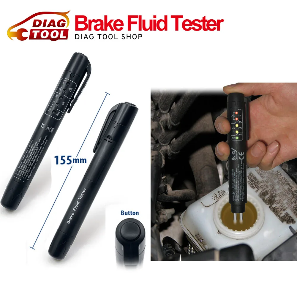 Mini Universal Brake Fluid Tester Car Brake Fluid Digital Tester