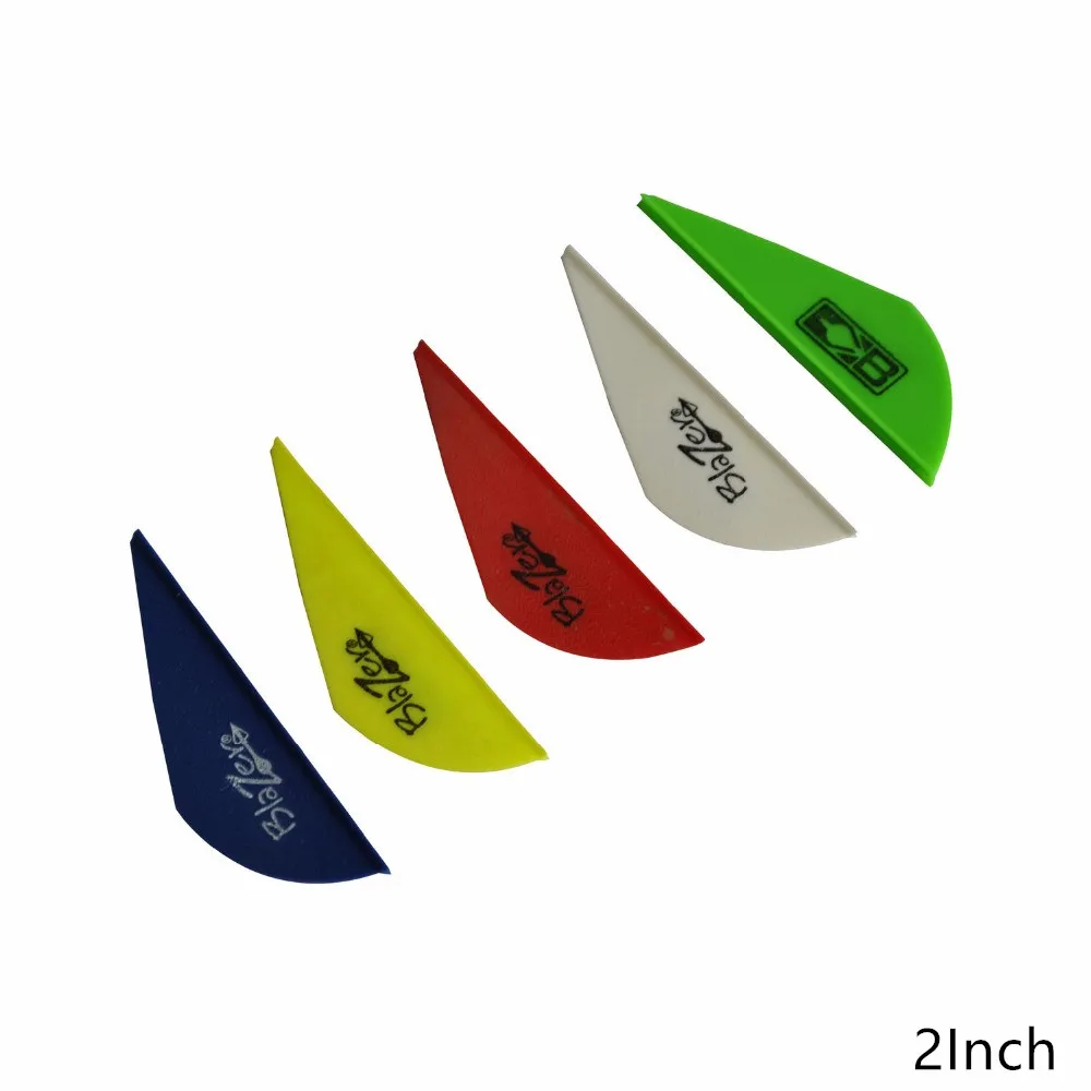 

100PCS 2 Inch Arrow Feather High Speed Arrows With High Hardness And High Elastic Archery Arrows