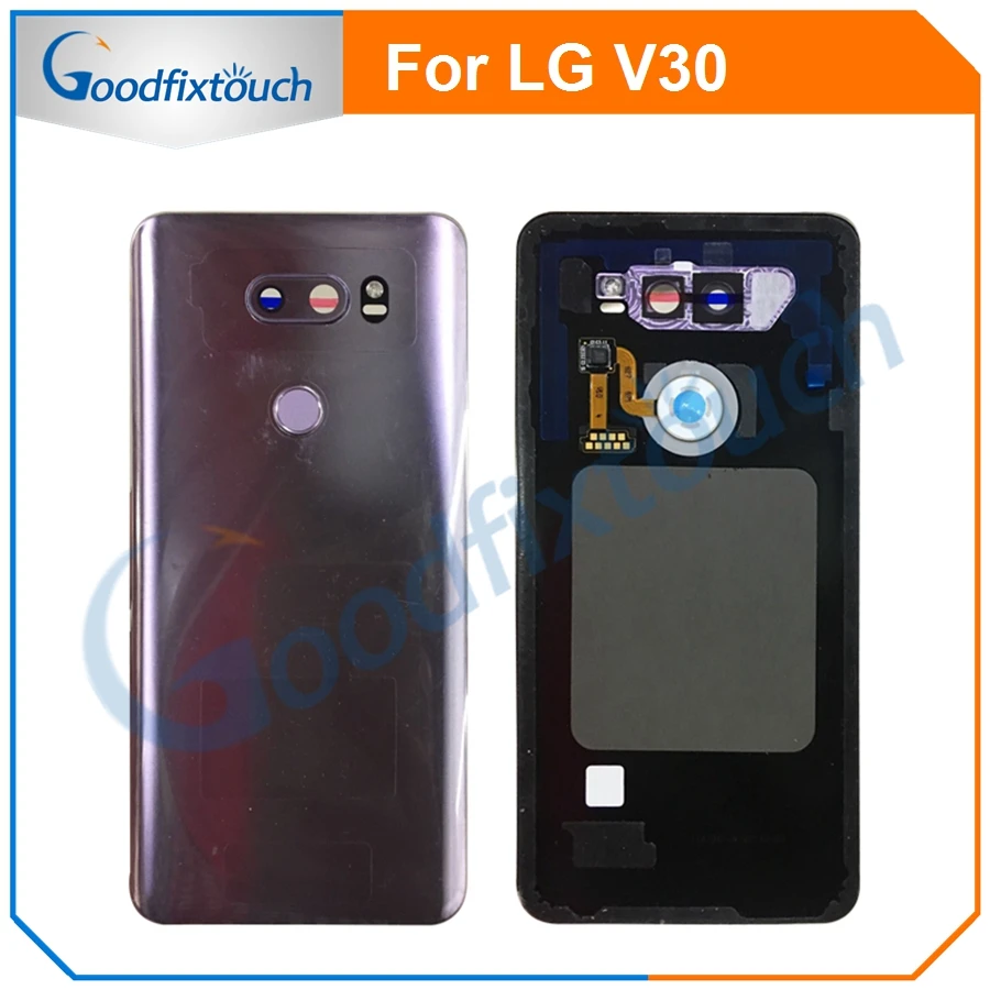 For LG V30 Back Cover Battery Door Back Housing Rear Case With Camera Lens Frame For LG V30 Replacement Parts (13)