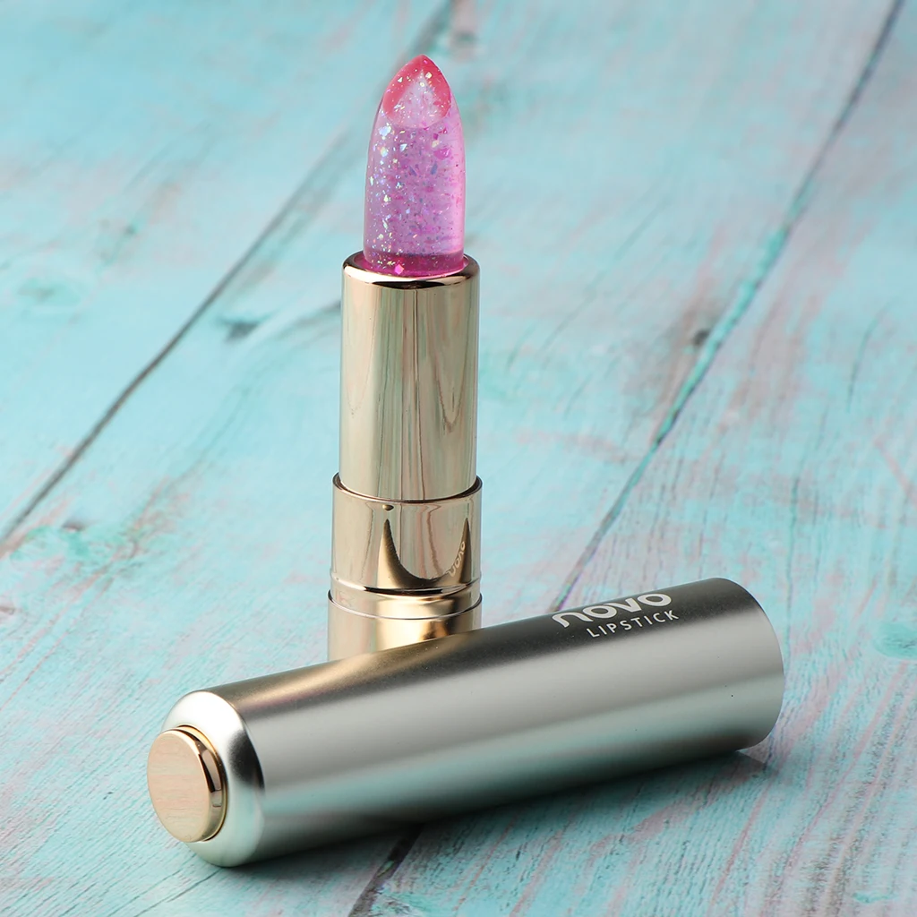 Jelly Lipstick Color Changing Lip Gloss Moisturizer Lip Balm Long Lasting Makeup Lip Tint