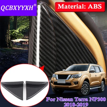 

QCBXYYX Car Styling Auto Inner Triangle Frame Cover Sequins For Nissan Terra Navara NP300 2018 2019 Internal Decoration Sticker