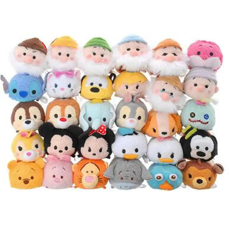 2018 оригинальные мультипликационные мини плюшевые милые персонажи мягкие животные и плюшевые игрушки номер 28-51