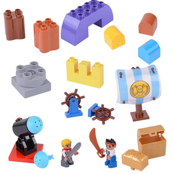 

Cities Duplo Second Floor House Furniture Accessories Building Blocks Educational Toys for Children Compatible City Duploed Kits