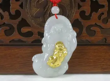 

Free Shipping 2017 Hot Selling Bouddha Jade Discount Necklace Pendants On promotion