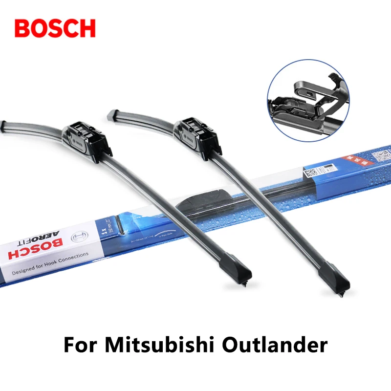 2 шт./компл. стеклоочистители Bosch для Mitsubishi Outlander 2" и 19" подходящий крючок 2003 2004 2005 2006