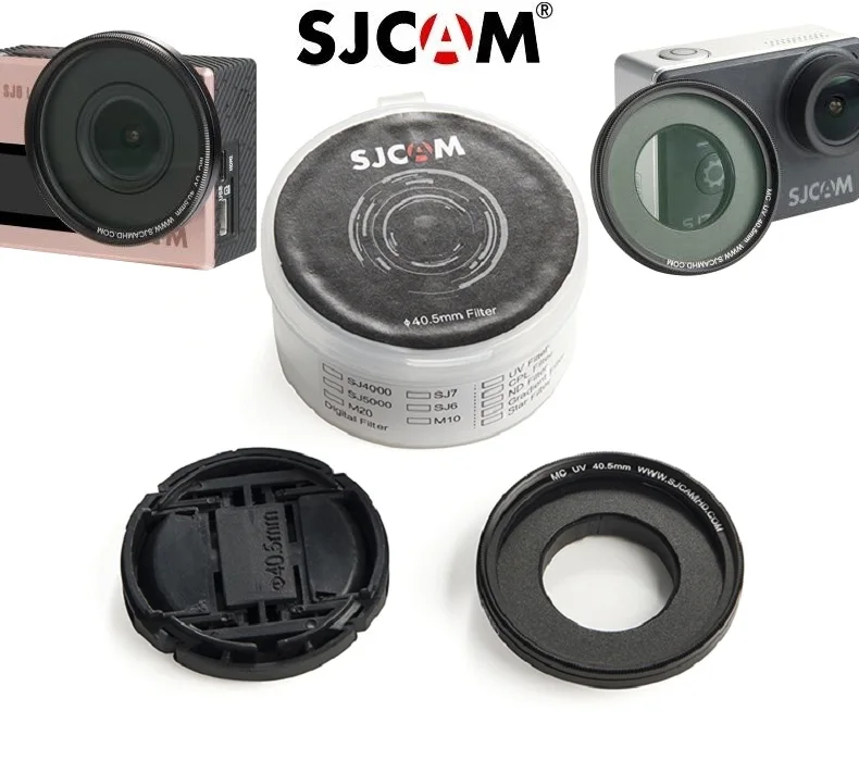 SJCAM SJ7 Star J6 Legend M20/SJ 5000/4000 MC Защитная крышка объектива УФ-фильтр/CPL/крышка для SJ6/7 экшн-аксессуаров