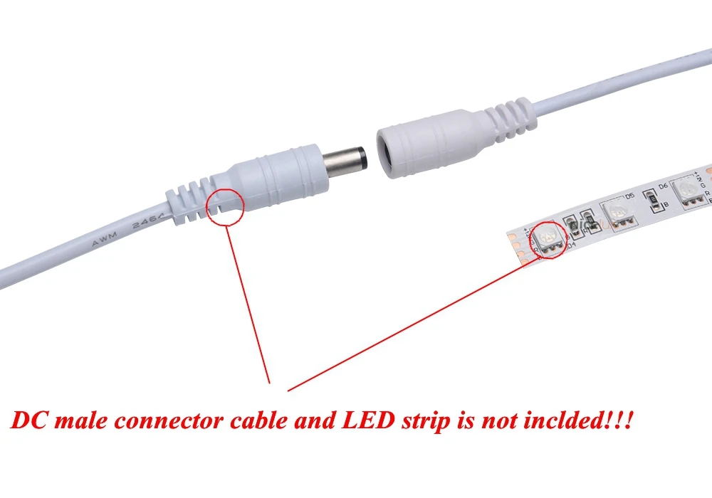 Светодиодный RGB пульт дистанционного управления DC12V-24V 10key RF беспроводной контроллер для 4pin 10 мм RGB 5050 Светодиодная лента светильник с RGB разъемом