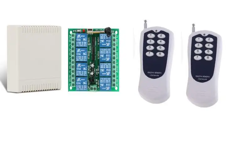 Top code захват 12 в 8 каналов беспроводной Радиочастотный пульт дистанционного