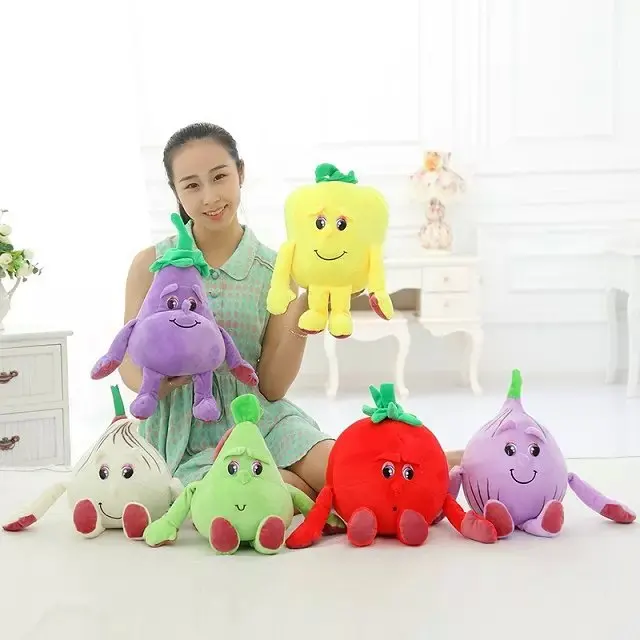 Плюшевая игрушка Candice guo мягкая кукла милая имитация овощей фруктов лука чеснока