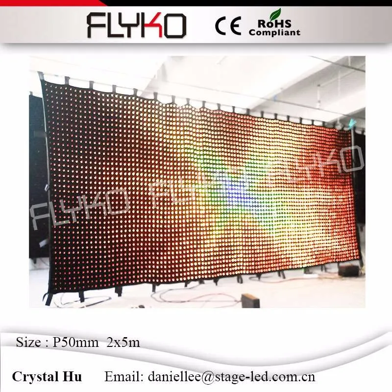 LED video curtain78