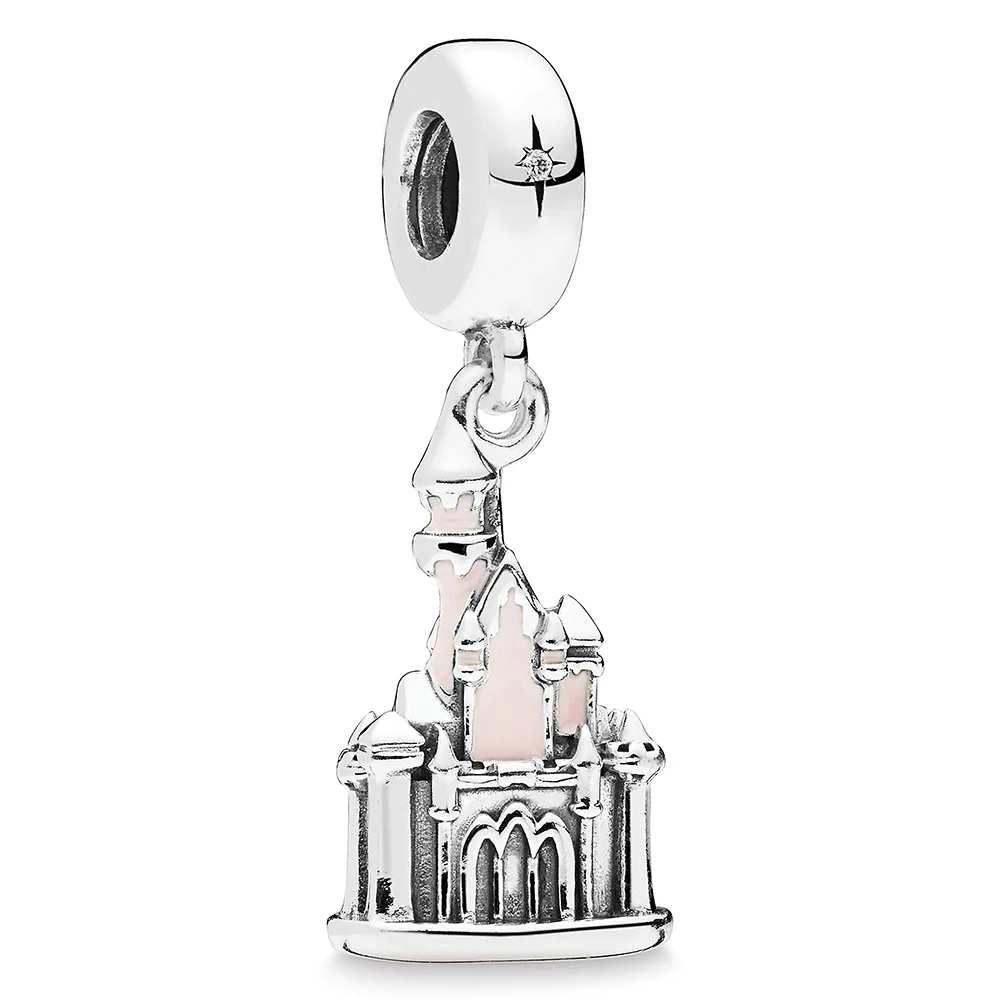 

COSEN Original 1:1 Sterling Silver 925 New Sleeping Beauty Castle Charm 2019 Women Luxury Jewelry High Quality Wholesale