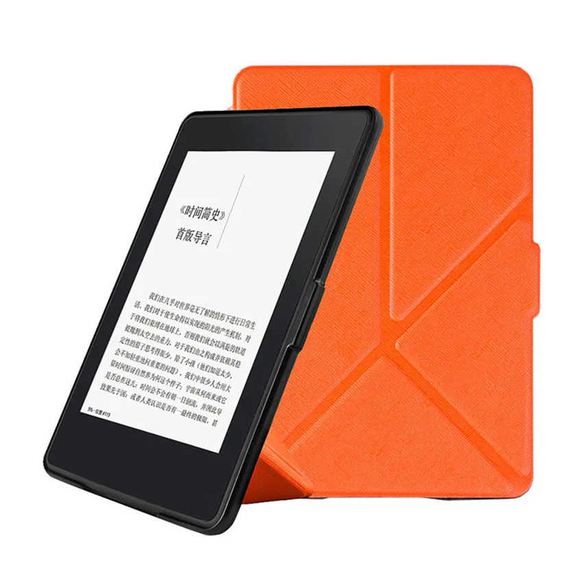 U Магнитный чехол из ПУ кожи для автоматического сна 2017 Kindle Paperwhite (7 го поколения) 6