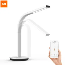 Оригинальная умная настольная лампа Xiaomi Mijia 2 светодиодный светильник Настольная лампа EyeCare Настольный светильник двойной светильник Поддержка iOS Android приложение управление