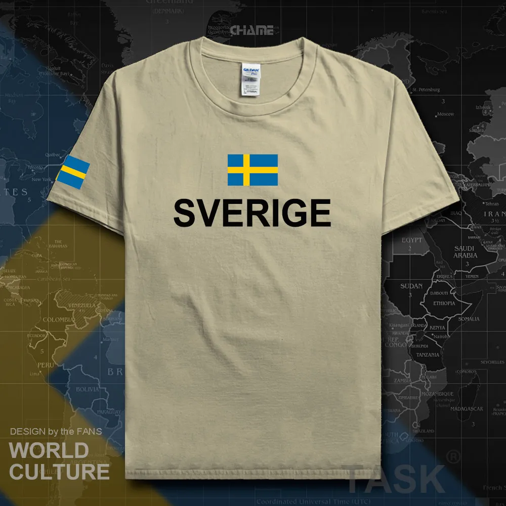 Шведские футболки Sverige man футболка шведская Swede 2017 с трикотажной командой сборная