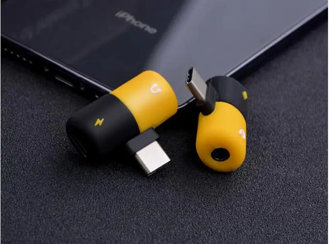 Разъем для наушников type c адаптер 2 в 1 аудио зарядное устройство для Samsung HTC Huawei сплиттер аудио конвертер для Xiaomi Mi8 Chraging