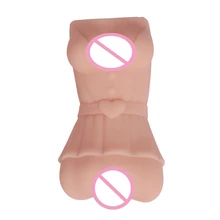 NoEnName_Null masturbator for men masturbator vagina 4D Male Masturbators Realistic Vagina Pussy Sex Toy For Men O0115#30