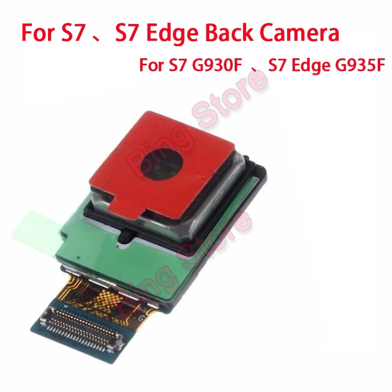 

Replacement For Samsung Galaxy S7 G930F S7 Edge G935F Back Camera Rear Module Flex Cable Camera Bracket Pad Adhesive