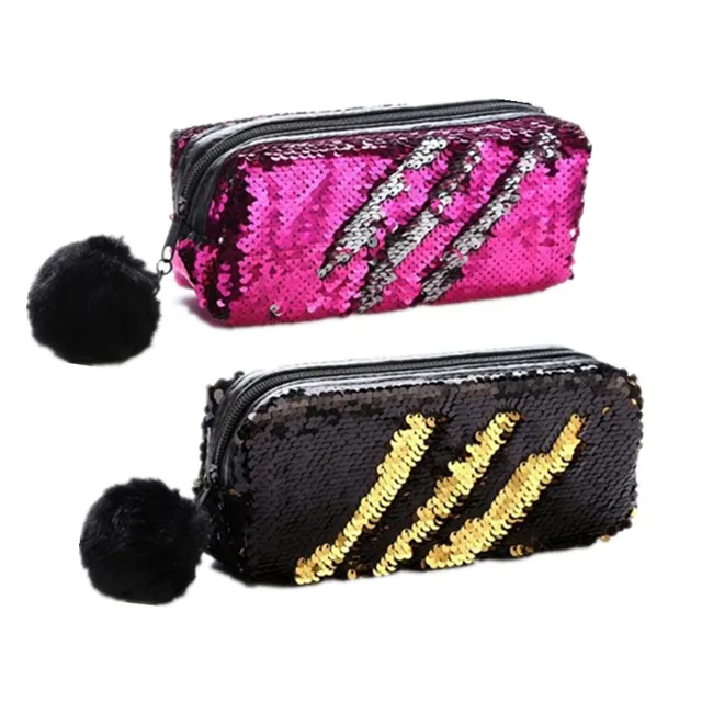 Sequin pouch for school hotsell