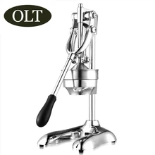 OLT-001 Нержавеющая сталь соковыжималка для цитрусовых соковыжималка для апельсинов и лимонов ручная соковыжималка, фруктовый принт «лимон», Пресс ing ручная соковыжималка