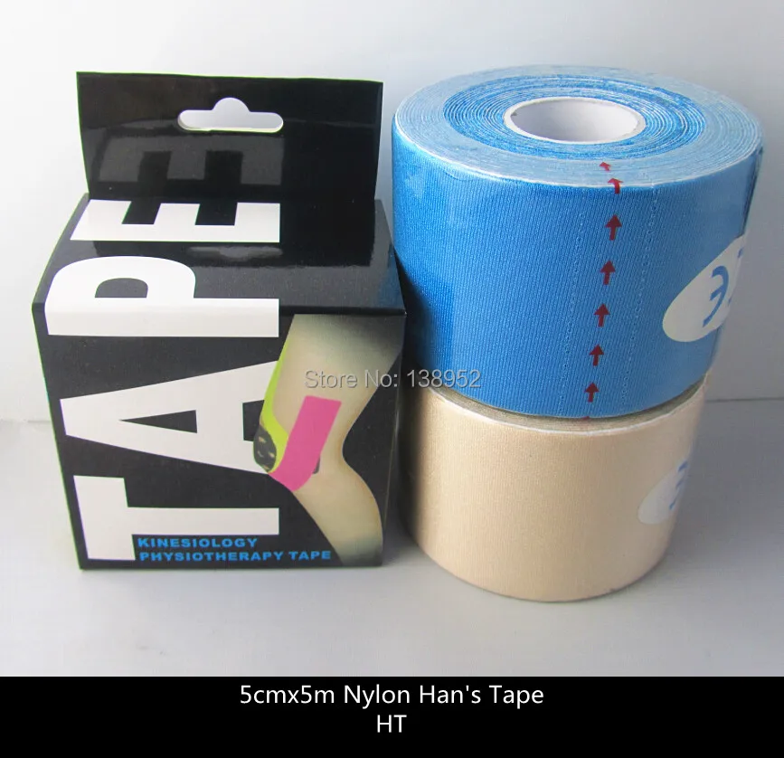 Four way Stretch tape 5CM*5M Rayon Nylon Kinesiology Muscle sports tape