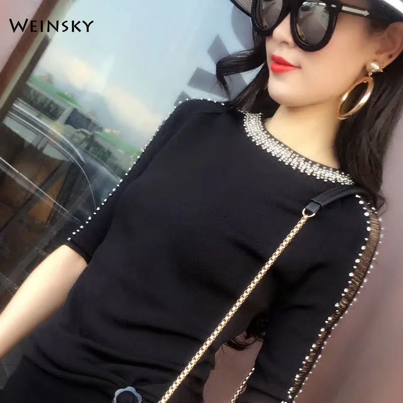 2019 Women Summer Casual Style Half Sleeve Lace T-Shirt Korean Fashion Style Tops Women's Tees