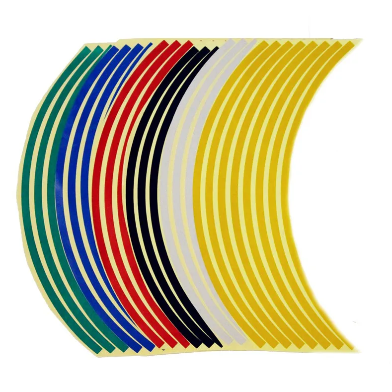 

Reflective Motorcycle Tire Rim Wheel Sticker For YAMAHA FZ-09 MT-09 SR FZ6 FAZER FZ6R FZ8 MT-07 FZ-07 TTR125 L E