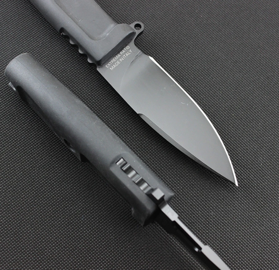Нож с фиксированным лезвием 440C, лезвие с резиновой ручкой, тактические охотничьи ножи, походные ножи для выживания, многофункциональный инструмент для дайвинга и K sheat
