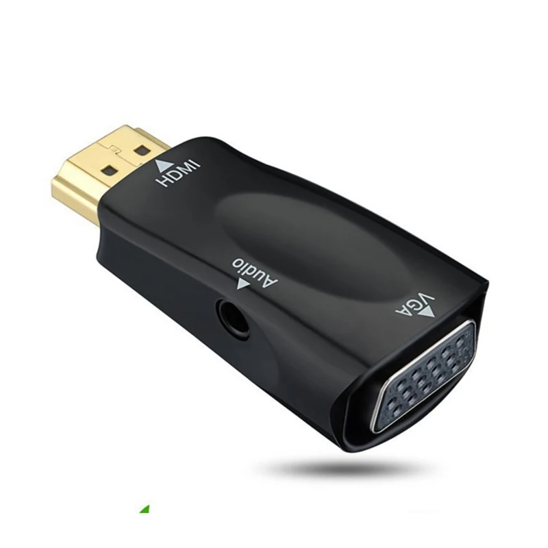 DZLST HDMI к VGA адаптер аудио кабель конвертер мужчин и женщин поддержка HD 1080P для Xbox360 PS3 PS4 ПК ноутбук ТВ коробка проектор