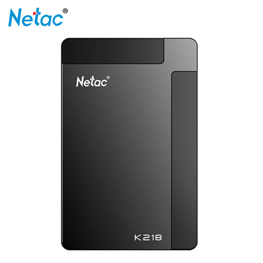 Netac K218 USB 3,0 HDD 1 ТБ 2 флеш-накопитель TB 2,5 дюймов внешний портативный жесткий диск светодиодный диск для системы Windows Mac 5400 об/мин